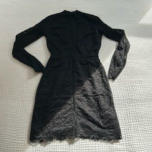Wilfred lace mini dress